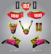 Yamaha TTR 110 Neon Style Stickers Custom Graphic Kit (2008-2015)