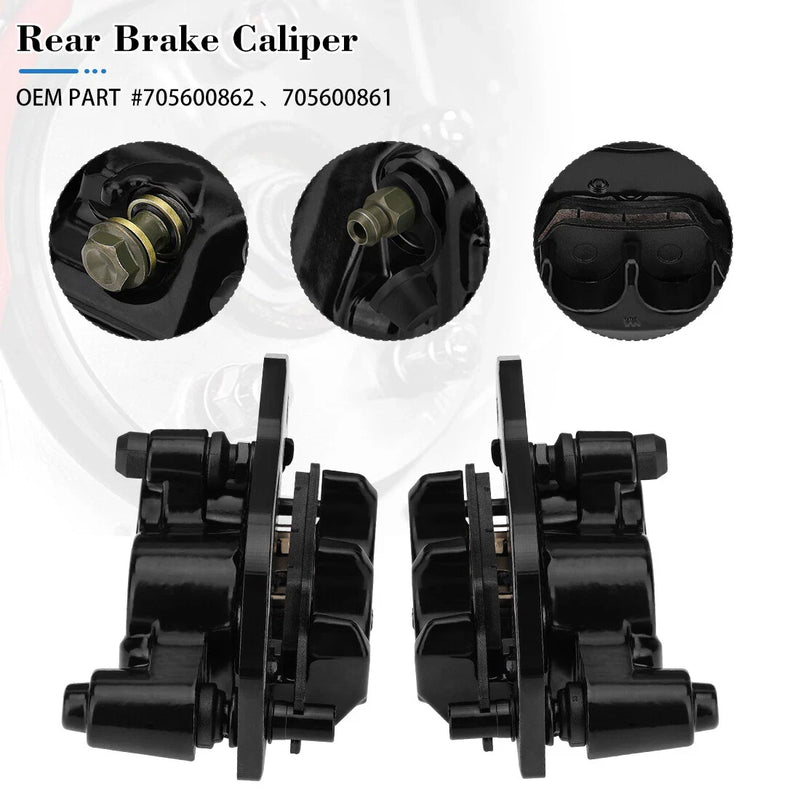 Can-Am Outlander 450-1000 Front Brake Calipers & Pads