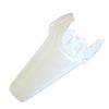 CRF70 PIT PRO Trail Dirt Bike White Plastic Rear Tail Mud Guard Fender