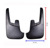 Splash Guard Mud Flap Rubber Set 4 Fits Isuzu D-Max V-Cross 4WD UTE 2011-19 D05