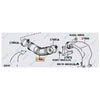 Hiace Van Diesel 1989-2000 Rubber Air Cleaner Intake Hose (2 x)