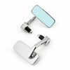 Universal Motor 7/8" Chrome Handlebar Mount Rearview Mirrors