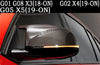 BMW X3 G01 X4 G02 X5 G05 Carbon Fiber Rear Mirror Covers (2018-2024)