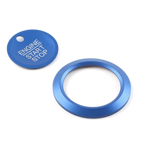Ford F150 Raptor (2015-2020) Blue Engine Start Stop Switch Cover Trim