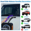 Ford Bronco 2021-2024 - Purple Trim Hood Hinge Cover