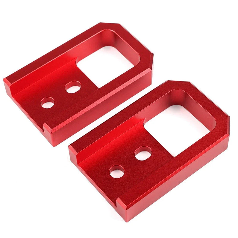 Toyota Tacoma Red Front Tow Trailer Hitch Hooks (2024-2025)