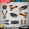 KTM SX TERRA Style Custom Decal Stickers (2003-2004)