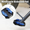 Honda ADV-160 Black Blue Wrench Kickstand Pad (2022–2022)