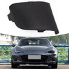 Miata Hook Eye Cover Unpainted/Black Front Bumper (2016–2021)