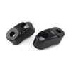 Harley Sportster FXR Black Short Front Turn Signal Mounts 39mm 49mm