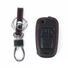 Corsa D Zafira With Buckle Key Case 2-Button Remote Leather Alloy (2006–14)