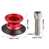 Kawasaki Pair M10x1.5 Red Aluminum Alloy Motorcycle Swing Arm Spools