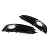 Audi A3 2009-2012 Front Bumper Fog Light Grille Covers (2009-2012)