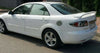 Mazda 6 2003-2008 Sedan with Light Unpainted ABS Trunk Spoiler Wing