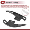 Ford Mustang Black Plastic Steering Wheel Paddles (2015-2023)