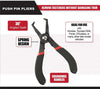 Plastic Rivet Center Panel Clip 30º Offset Push Retainer Pin Pliers