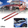 Jeep Wrangler (JK) 2007-2018 Red Front Hood Lift Supports