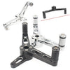 Harley Sportster 883 1200 48 (2004-2018) Black / Silver Heel Toe Shifter