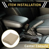 Ford F-150 (2004-2023) - Beige Microfiber Center Console Lid Armrest Cover