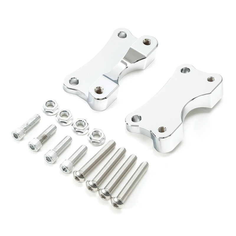 Harley Touring Electra Glide Chrome Front Fender Spacer Mount (2014-2023)