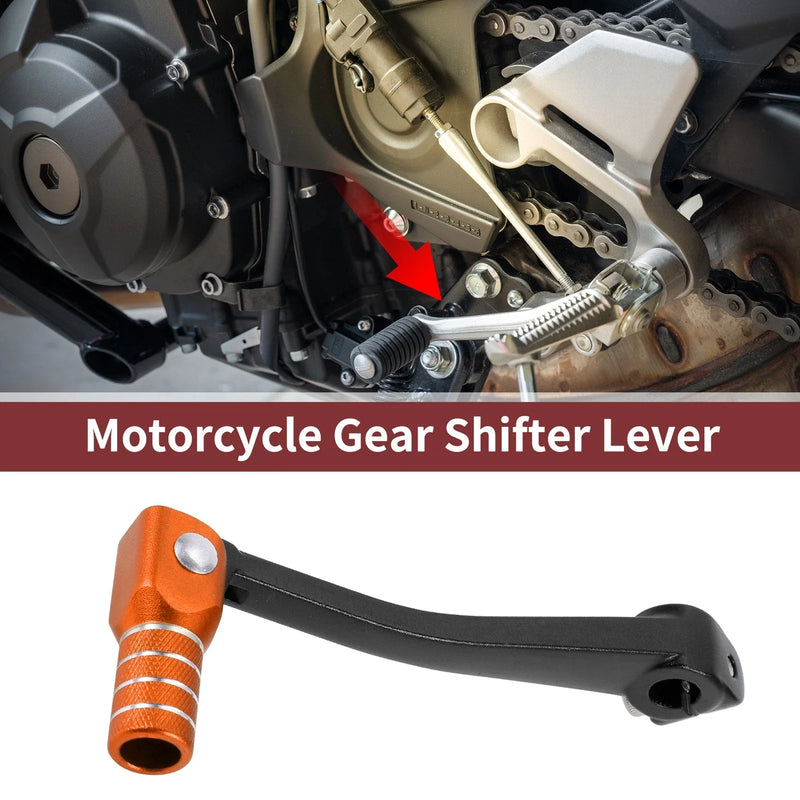 Bosuer 125 Black Lever Orange Head Shifter Lever