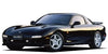 Mazda RX-7 FD3S Efini Badge Black Emblem Front & Rear Set (1992–2002)