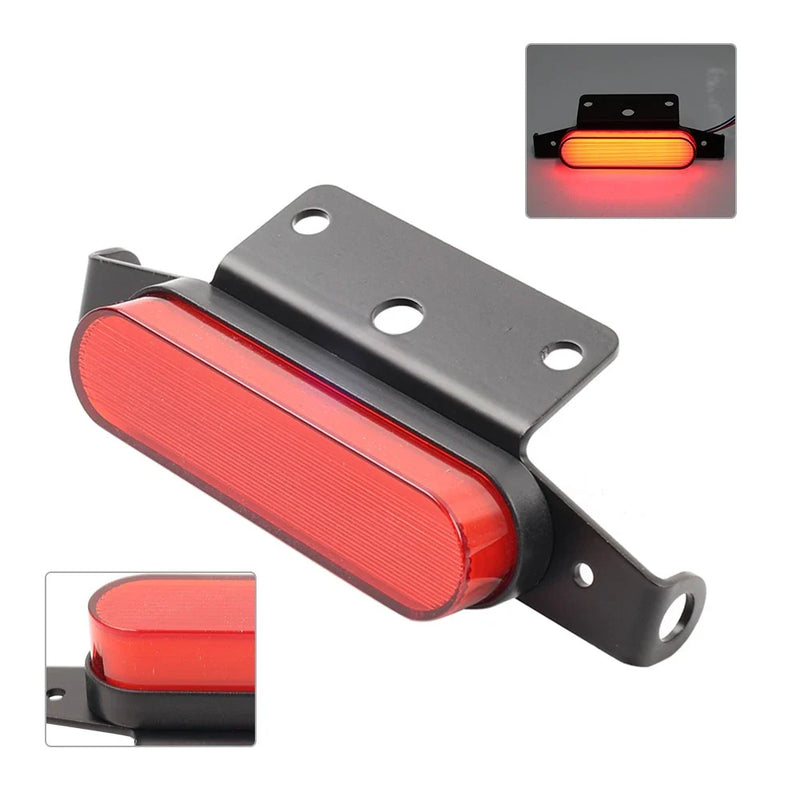 Harley Sportster S Red Tail Light License Plate Holder Bracket (2021-2023)