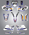 Yamaha YZF 400 1998-2002 Storm Stickers Full Custom Graphics