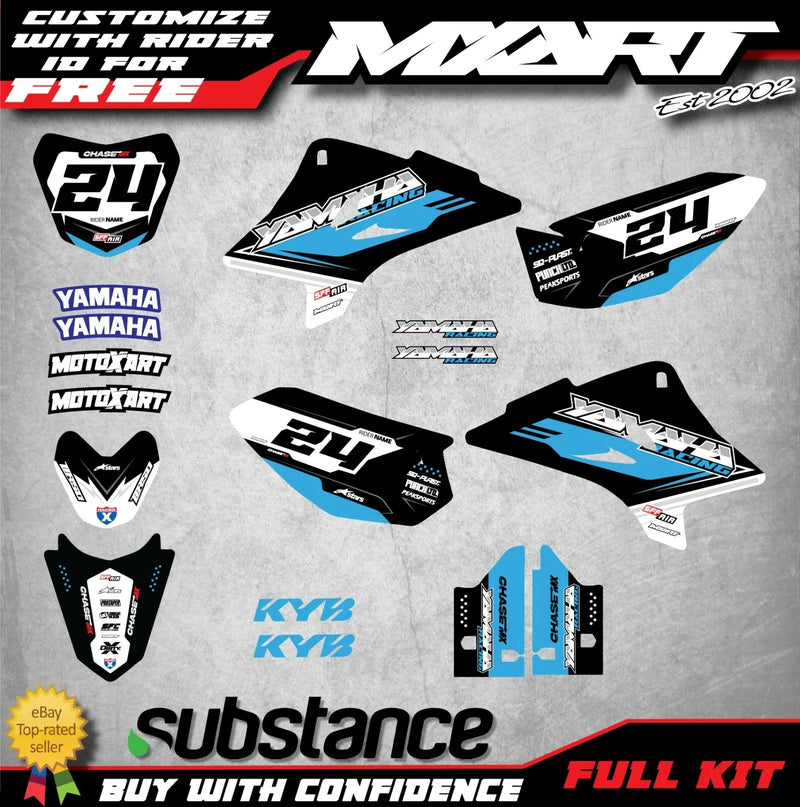 Yamaha TTR 50 TTR50  Graphics Sticker Kit (2006-2023)