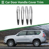 Toyota Highlander Silver Tone Door Handle Cover Trim (2008-2013)