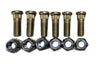 Datsun Nissan 620 720 D21 6 x Front Wheel Hub Lock Nut Screws (1973-1997)