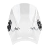 Clear Universal Motorcycle Windshield Deflector