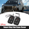 Chevrolet Silverado Black Silicone Smart Key Fob Case Cover (19 - 22)