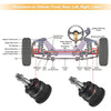 Dodge Grand Caravan 4 x Front Sway Bar Links & Lower Ball Joints
