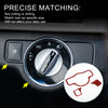 Mercedes-Benz A B C E G Class CLA GLA Headlight Switch Cover Sticker (2013-2023)