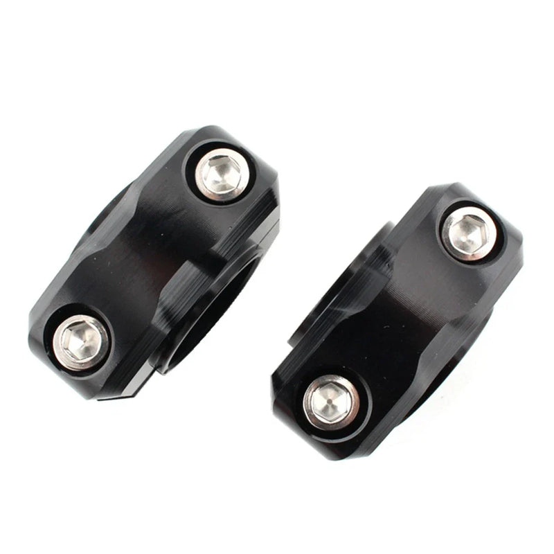 28mm CNC Motorcycle Universal Handlebar Fat Bar Riser Mount Clamp