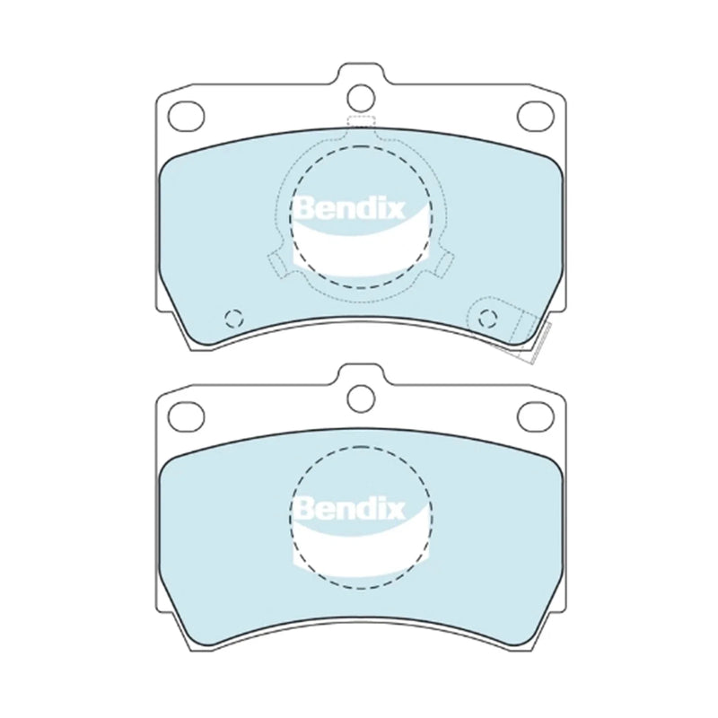 Ford Capri SA / SC / SE Front Disc Brake Pad Set (1989-1994)