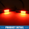 Toyota 4Runner 2020-2022 Red Black LED Front Grille Lights Set