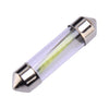 Car Interior 10 x 36mm COB LED Dome Map Reading Light Bulbs