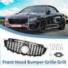 Mercedes-Benz E200 (2016-2020) Black Front Upper Bumper Grille