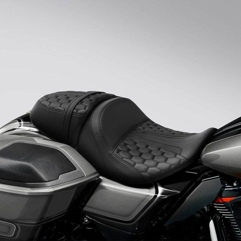 Harley CVO Street Glide Black Rider & Passenger Seats (2023-2024)