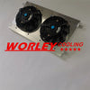 Mazda RX7 Series 1-3 Aluminum Shroud & Fans (1979-1985)