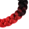 Universal Motorcycle Helmet Decor 1 Suction Cup Pigtail Gradient Braid