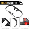 Chevy Colorado (23-24) Carbon Fiber Pattern Cup Holder Cover