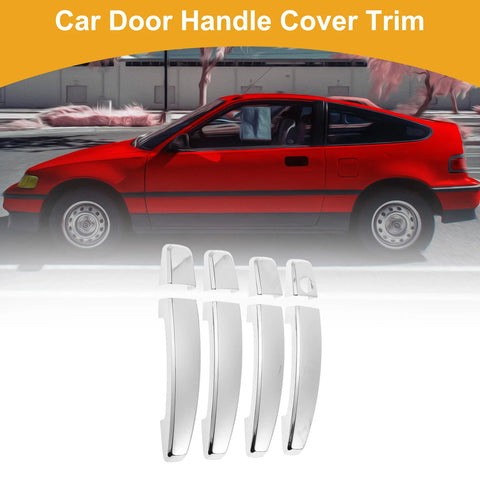 Chevrolet Cruze Camaro Aveo Silver Tone Door Handle Cover Trim Car