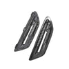 BMW M5 F10 2011-2016 100% Carbon Fiber Side Fender Grille Vent Cover Replace