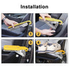 Car - Gold Adjustable Foldable Roof Rack Door Step Stand Pedal