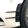 Mercedes Benz A Class Carbon Look Front Bumper Side Air Vent Trim (19-22)