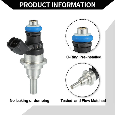 Mazda CX-7 2007-2012 2.3L Black Fuel Injector