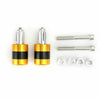 AH 22mm Aluminum Gold Motorcycle Handlebar Weights